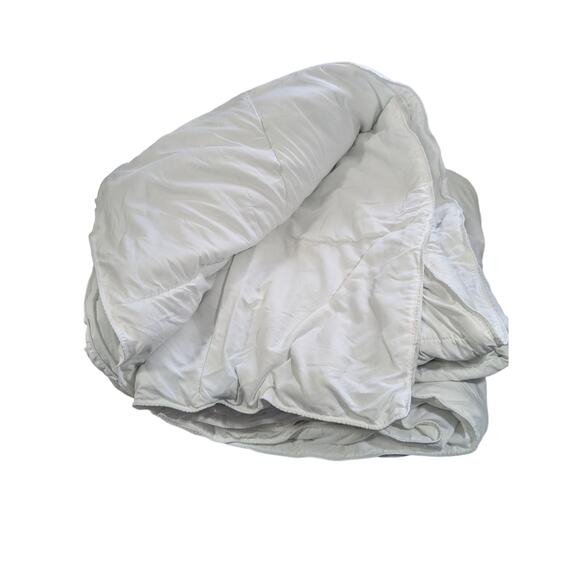 WEST PACIFIC HOME FASHIONS! WHITE DOWN ALTERNATIVE OVERFILLED COMFORTER! QN - Picture 5 of 16